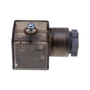 10 Pieces Din 43650-A PG11 Solenoid Coil Connector Socket With Led 24V Dc 24 Pole