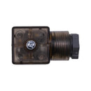 10 Pieces Din 43650-A PG11 Solenoid Coil Connector Socket With Led 24V Dc 24 Pole