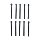 10 Pieces M12 x 140mm Engine Cylinder Head Bolt 320/02711 320/02521 for JCB Loader 3C 3CX 3D 1400B 1550B 1600B 1700B 214 215 216 217