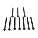 10 Pieces M12 x 140mm Engine Cylinder Head Bolt 320/02711 320/02521 for JCB Loader 3C 3CX 3D 1400B 1550B 1600B 1700B 214 215 216 217