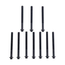 10 Pieces M12 x 140mm Engine Cylinder Head Bolt 320/02711 320/02521 for JCB Loader 3C 3CX 3D 1400B 1550B 1600B 1700B 214 215 216 217