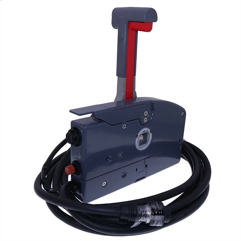 10 Pin Push Throttle Remote Control Box 703 for Yamaha Outboard Side Mount Cable