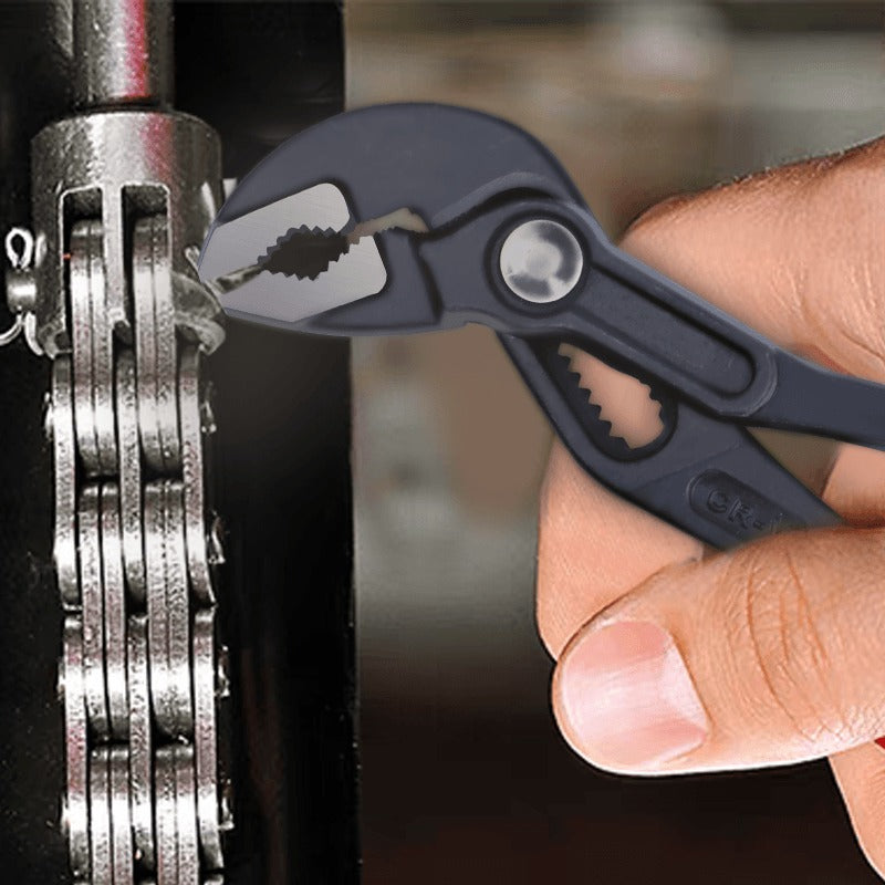 10 Inch Groove Joint Water Pump Pliers Fast Adjustment &amp; Secure Grip for Plumbing Mechanics and Pipe Installation