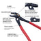 10 Inch Groove Joint Water Pump Pliers Fast Adjustment &amp; Secure Grip for Plumbing Mechanics and Pipe Installation