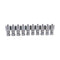10 Pcs Aftermarket Parker 10643-6-6 Hydraulic Hose Fitting With 3/8" Thread