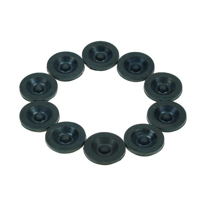 10 Pcs Black Rubber Grease Plug Hub Dust Cap TLU31-0009 085-001-SP for Dexter EZ Lube Trailer Axle