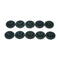 10 Pcs Black Rubber Grease Plug Hub Dust Cap TLU31-0009 085-001-SP for Dexter EZ Lube Trailer Axle