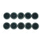 10 Pcs Black Rubber Grease Plug Hub Dust Cap TLU31-0009 085-001-SP for Dexter EZ Lube Trailer Axle