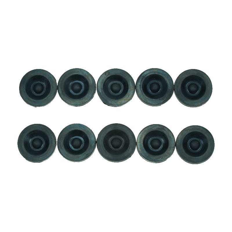 10 Pcs Black Rubber Grease Plug Hub Dust Cap TLU31-0009 085-001-SP for Dexter EZ Lube Trailer Axle