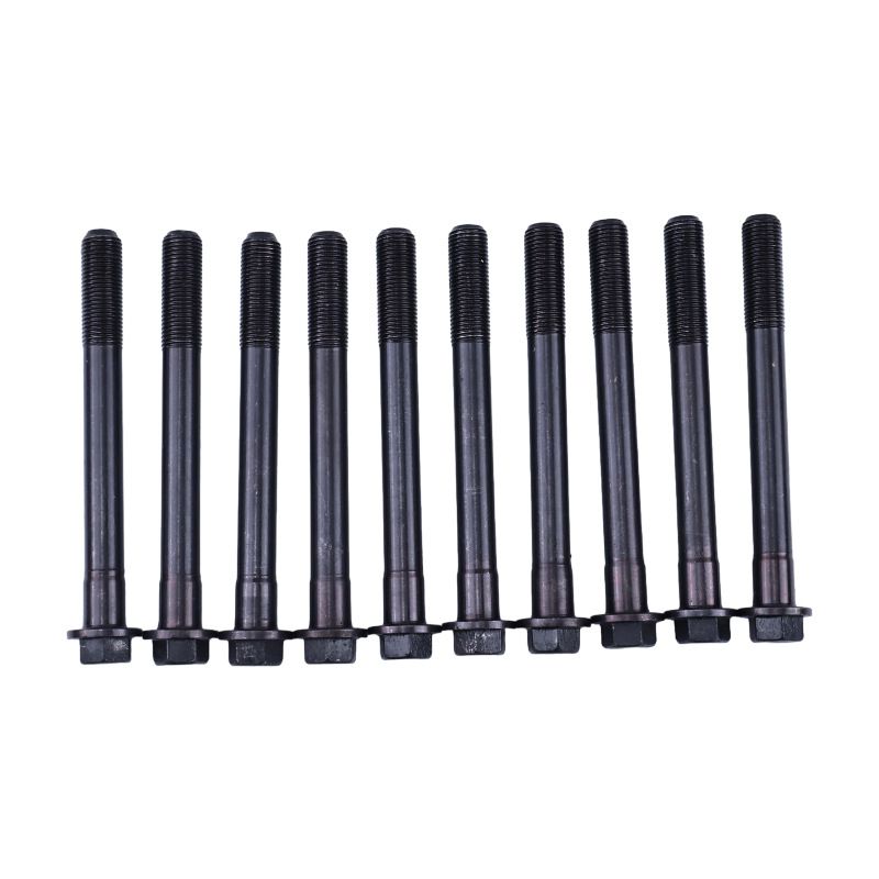 10 Pieces Cylinder Head Bolt 80105-76041-71 for Toyota Engine 4Y Forklift 8FGCU15 8FGCU18 8FGCU20 8FGCU25