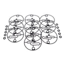 10 Pieces Float Bowl Gasket With Inlet Seal 698781 for Nikki Carburetor Briggs & Stratton Engine 201312 212707 216312 31E577 31D777 31S877 406677 441677 44C877