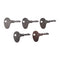 10 Pieces Ignition Key 123243 12343 for Caterpillar CAT Mitsubishi International Kubota Kumiai Toyota Nissan Forklift Hyster Tractor