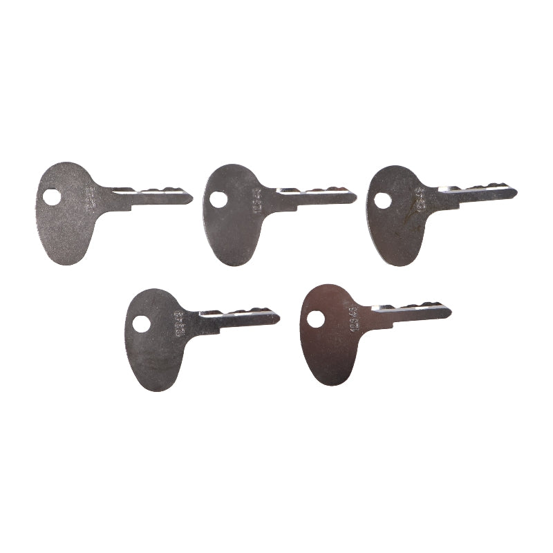 10 Pieces Ignition Key 123243 12343 for Caterpillar CAT Mitsubishi International Kubota Kumiai Toyota Nissan Forklift Hyster Tractor