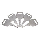 10 Pieces Ignition Key 8035807 701/45501 85804675 5050650256 11306919 for SkyTrak JCB CASE New Holland Volvo Bobcat Loader Telehandler Excavator