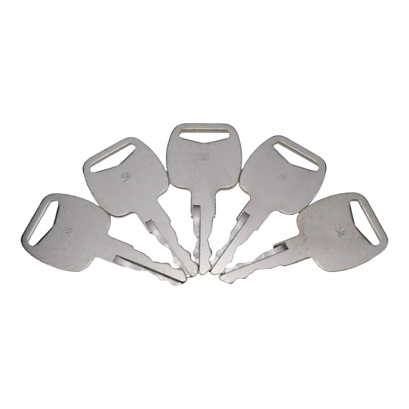 10 Pieces Ignition Key 8035807 701/45501 85804675 5050650256 11306919 for SkyTrak JCB CASE New Holland Volvo Bobcat Loader Telehandler Excavator