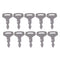 10 Pieces Key K250 for Kobelco Kawasaki MDI-Yutani New Holland CASE Excavator Heavy Equipment
