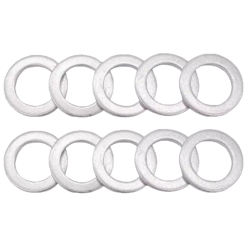 10 Pieces Oil Drain Plug Gaskets 09168-12012 for Suzuki Marine Outboard DF40 DF50 DF60 DF40A DF70A DF115 DF300B DF200 DF150 DF140