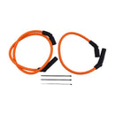 10mm Orange Silicone Spark Plug Wire TONS-0915FLH for Harley Davidson Motorcycle 2009-2016 FLHR Road King