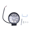 12-80V 27W Round LED Headlight for Hyster Forklift