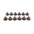 12 Pieces Valve Seal 3955393 for Cummins Engine 4B3.9 6B5.9 ISB ISBE ISL9 QSB3.3 QSB4.5 Hyundai Excavator R140W-9 R170W-9 R200W-7A R210W-9