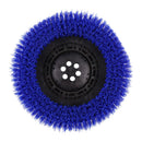 12.5" Pad 13" Brush Surface Blue 0.8mm Corrugated PP Bristle Brush 1014346 for Tennant Floor Scrubber T7 A5 T5e