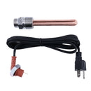 120V 1500W 1" NPT Engine Block Immersion Heater 8605556 for Caterpillar CAT 3406E 3408 C9 C15 C16 Detroit