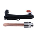 120V 1500W 1" NPT Engine Block Immersion Heater 8605556 for Caterpillar CAT 3406E 3408 C9 C15 C16 Detroit