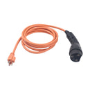120V 3 Pin Charge Power Cord Assembly ST-031016-PT for Evolution Classic 4 Turfman 1000 Icon EV i40 i60 i20 Golf Cart