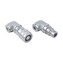 1/2 NPT Flat Face Hydraulic Quick Coupler Elbow TL107 for Bobcat