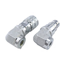 1/2 NPT Flat Face Hydraulic Quick Coupler Elbow TL107 for Bobcat