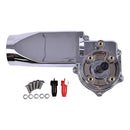 12V 1.5HP 60RPM 60:1 1500W Dump Truck Roll Tarp Motor Chrome Cover