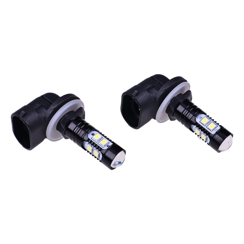 12V 100W 6000K 1 Pair LED Headlight Bulb 9847313 for CASE Loader SR130 SR150 SR160 SR175 SR200 TR270 TR310 TR320 TR340 TV380