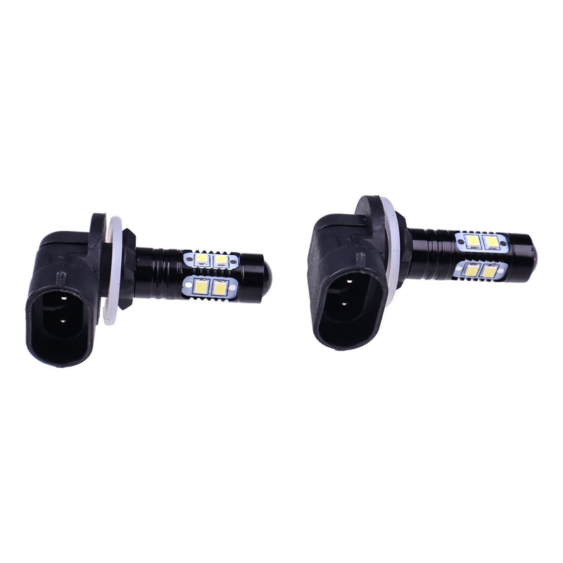12V 100W 6000K 1 Pair LED Headlight Bulb 9847313 for CASE Loader SR130 SR150 SR160 SR175 SR200 TR270 TR310 TR320 TR340 TV380