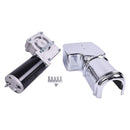 12V 2.0HP 90:1 1200W Dump Truck Roll Tarp Motor Chrome Cover