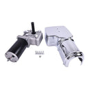 12V 2.0HP 90:1 1200W Dump Truck Roll Tarp Motor Chrome Cover