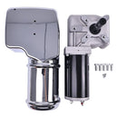 12V 2.0HP 90:1 1200W Dump Truck Roll Tarp Motor Chrome Cover