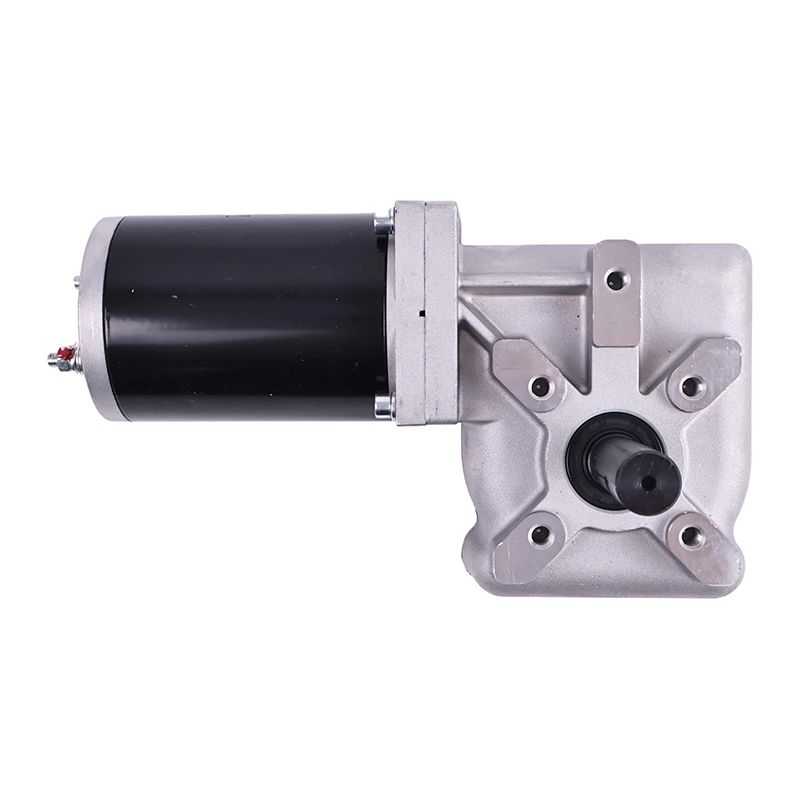 12V 600W 33 Amps 76 RPM 60:1 Roll Tarp Motor Chrome Cover for Dump Truck