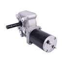 12V 600W 33 Amps 76 RPM 60:1 Roll Tarp Motor Chrome Cover for Dump Truck