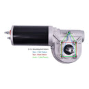 12V 600W 33 Amps 76 RPM 60:1 Roll Tarp Motor Chrome Cover for Dump Truck