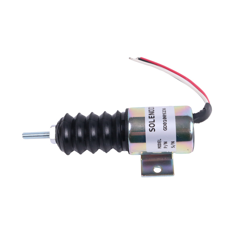 12V Aftermarket Trombetta P610-B1V12 Pull Solenoid With Springs for Engine Excavator Loader Bulldozer Tractor