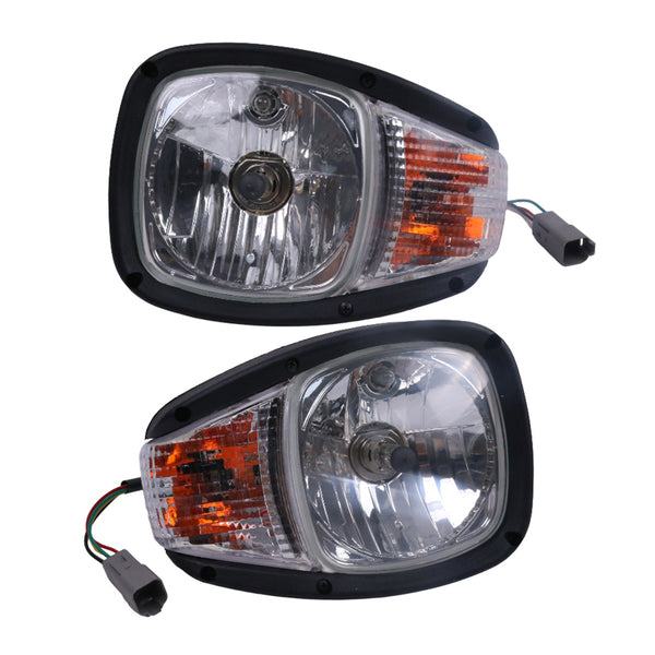 12V Headlight 195-0192 195-0191 for Caterpillar CAT Engine 3054C 3044C C4.4 3054 Loader 906H 907H 908H