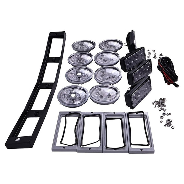 12V Nose LED Conversion Light Kit for John Deere Tractor 4555 4755 4955 4560 4760 4960