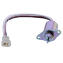 12V Stop Solenoid M807176 for Yanmar Engine 2V78C John Deere Tractor 355D GX355 Front Mower F735