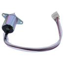 12V Stop Solenoid M807176 for Yanmar Engine 2V78C John Deere Tractor 355D GX355 Front Mower F735
