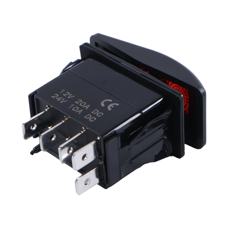 12V 20A 5 Pin Rocker Switch 308-1062 03081062 for Onan Cummins Gasoline Genset