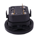 12V 24V 36V Digital Hour Meter DBI1236 for Marine Boat Engine 2" Round Gauge