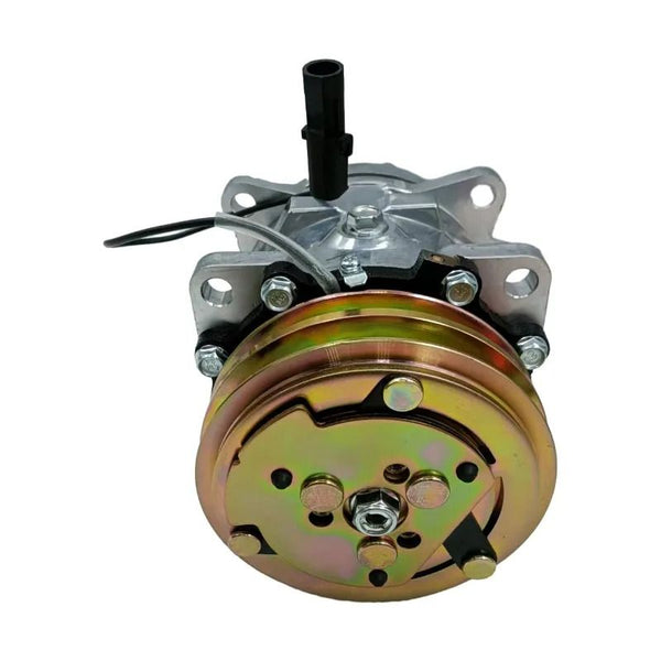 12V 2PK SD5H09 125MM A/C Compressor 1911506010 for Takeuchi Excavator TB138FR TB145 TB153FR Loader TL12V2 TL6R TL8