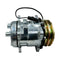 12V 2PK SD5H09 125MM A/C Compressor 1911506010 for Takeuchi Excavator TB138FR TB145 TB153FR Loader TL12V2 TL6R TL8
