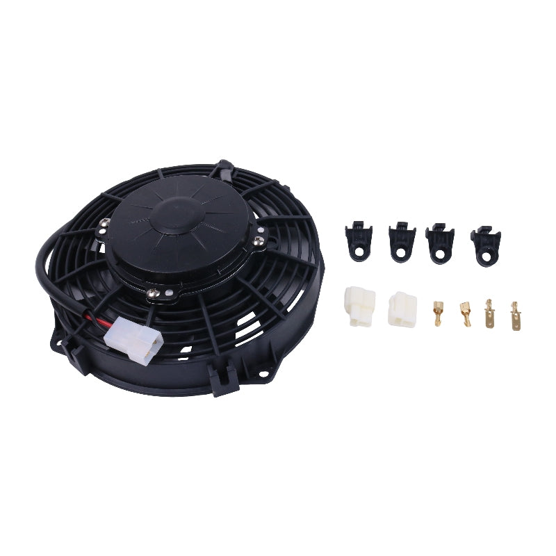 12V 80W 400CFM Hydraulic Cooling Fan 601357 for Hustler Bigdog Mower Super Z 88 Hyperdrive Diesel-Z Diablo-Mp Super-Sf