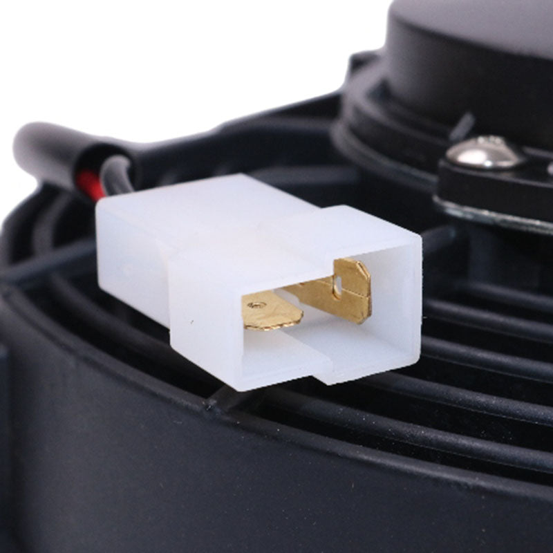 12V 80W 400CFM Hydraulic Cooling Fan 601357 for Hustler Bigdog Mower Super Z 88 Hyperdrive Diesel-Z Diablo-Mp Super-Sf